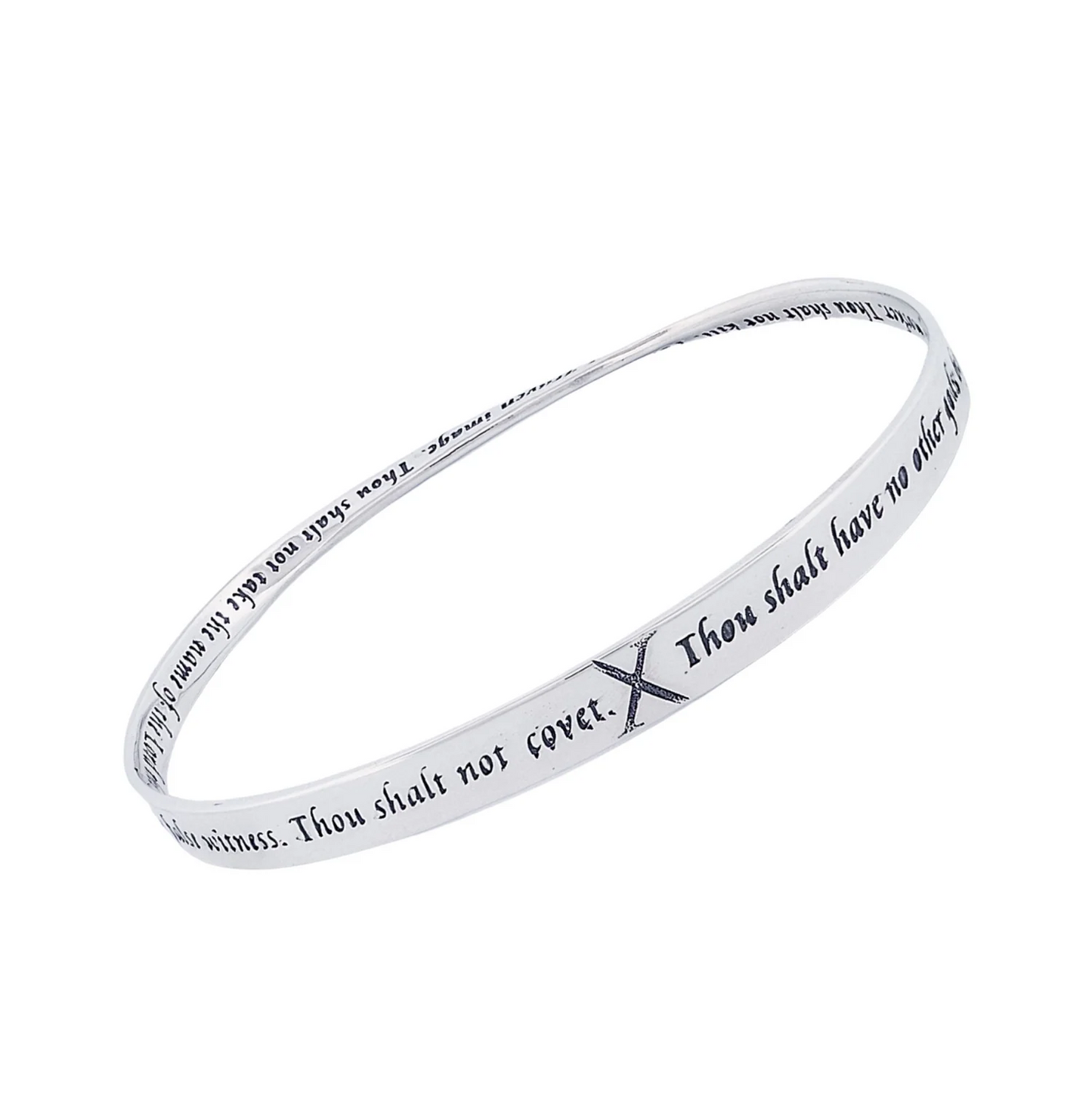 The Ten Commandments Mobius Bracelet