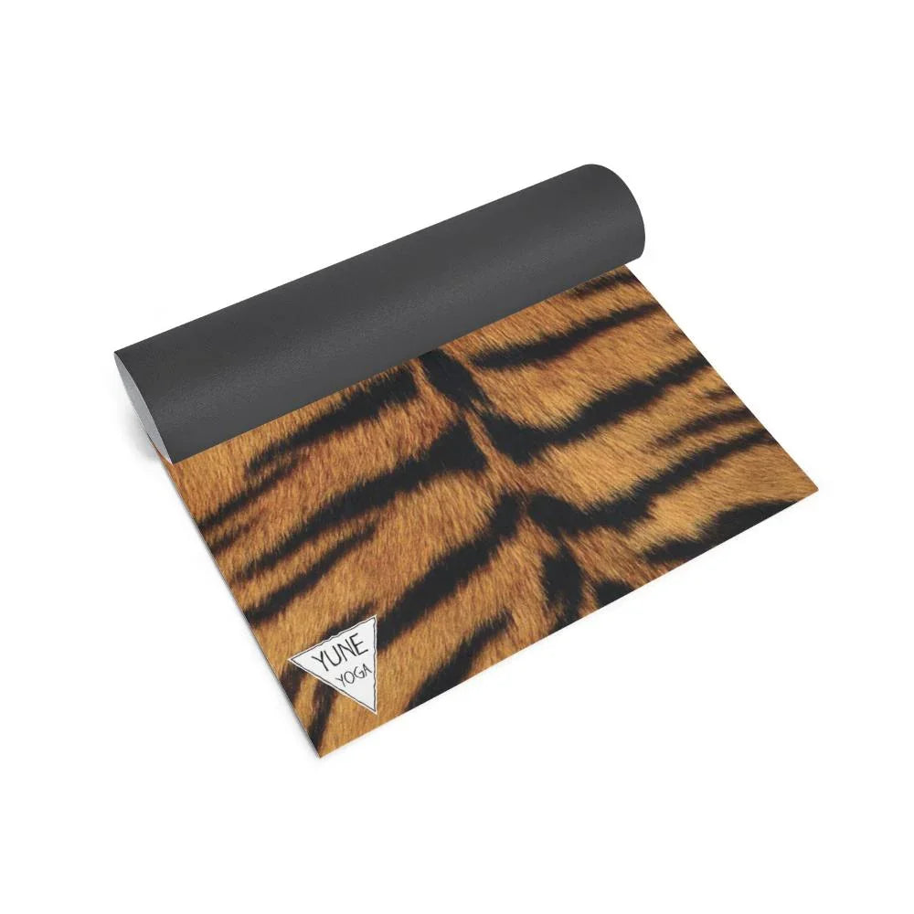 Tiger Stripe Non-Toxic Yoga Mat – Bold Design, Earth-Friendly | Yune