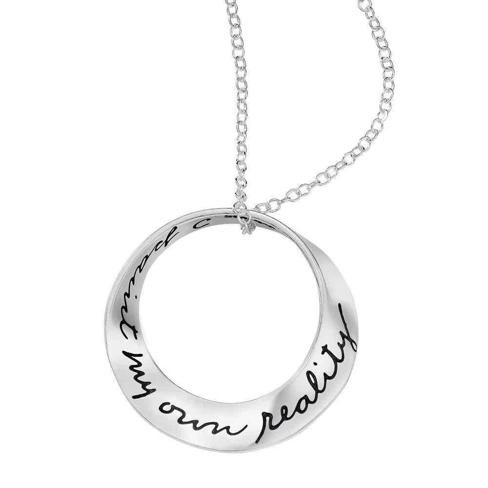 I Paint My Own Reality (Frida Kahlo) Mobius Necklace – Mobius