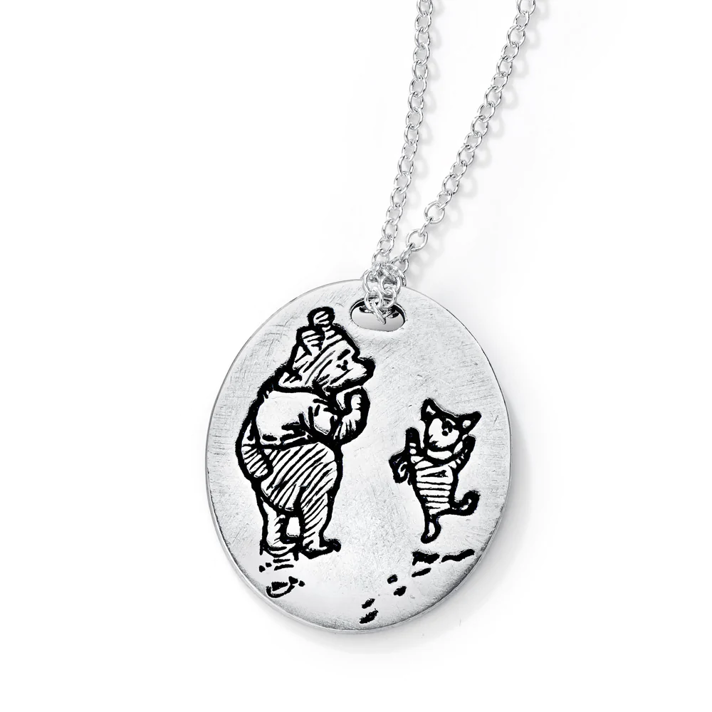 Sterling Silver Winnie The Pooh Necklace Disney Treasures Winnie