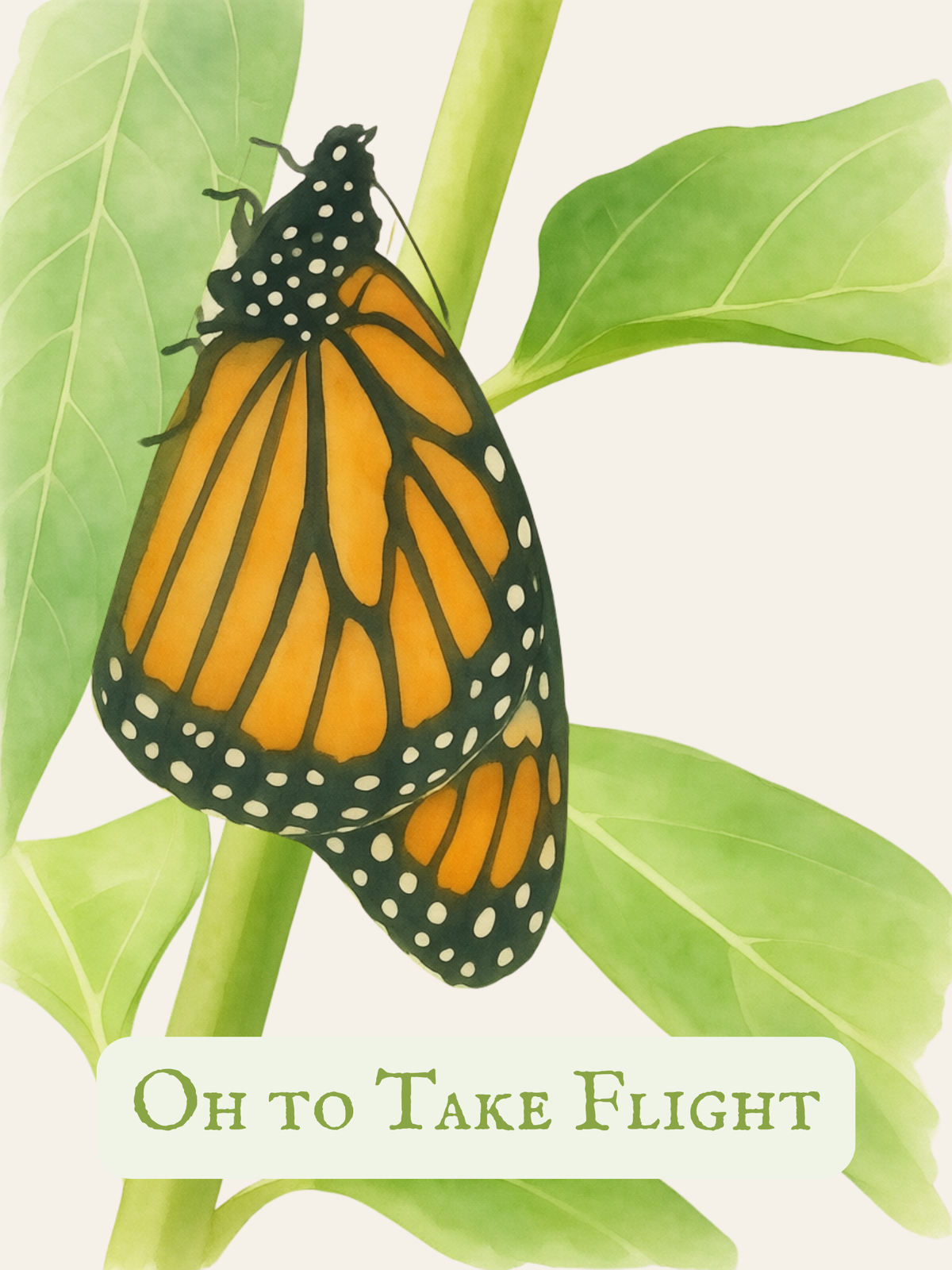 Oh To Take Flight