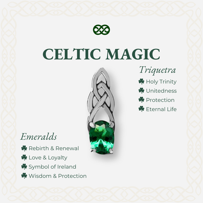 Celtic Magic™ 18K White Gold Earrings