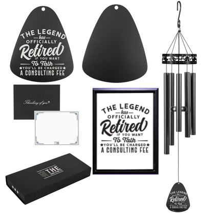 34" Serenity Family-Love Memorial Wind Chimes - May the Winds of Heaven