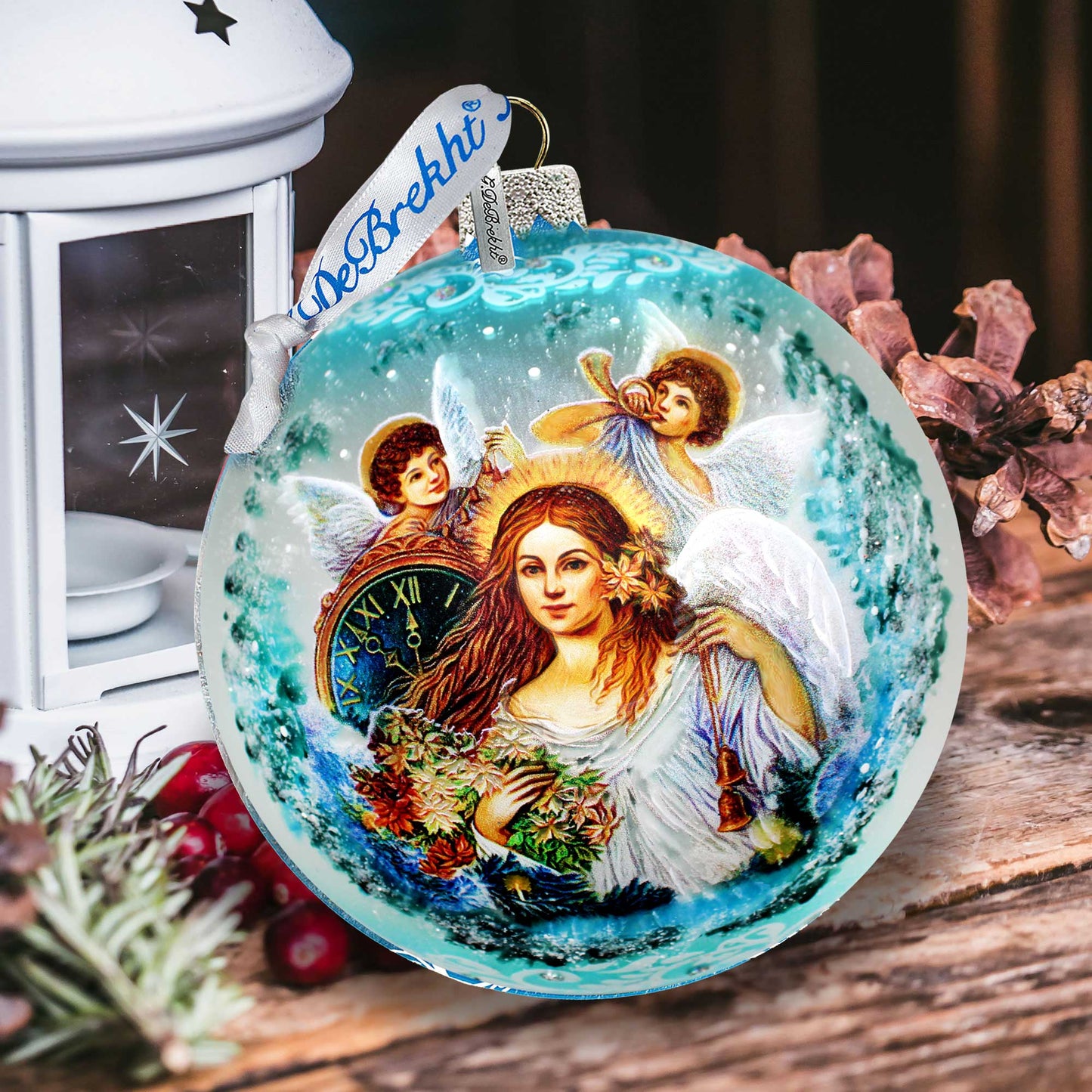 Christmas Angel Glass Ornament - Limited Edition