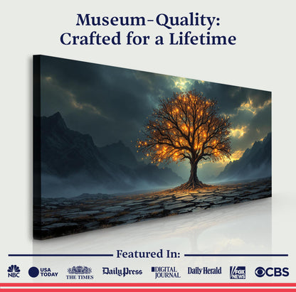 The Burning Bush - Faith Wall Art