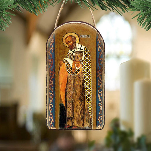 Saint Nick Sacred Icon Ornament