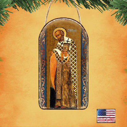 Saint Nick Sacred Icon Ornament