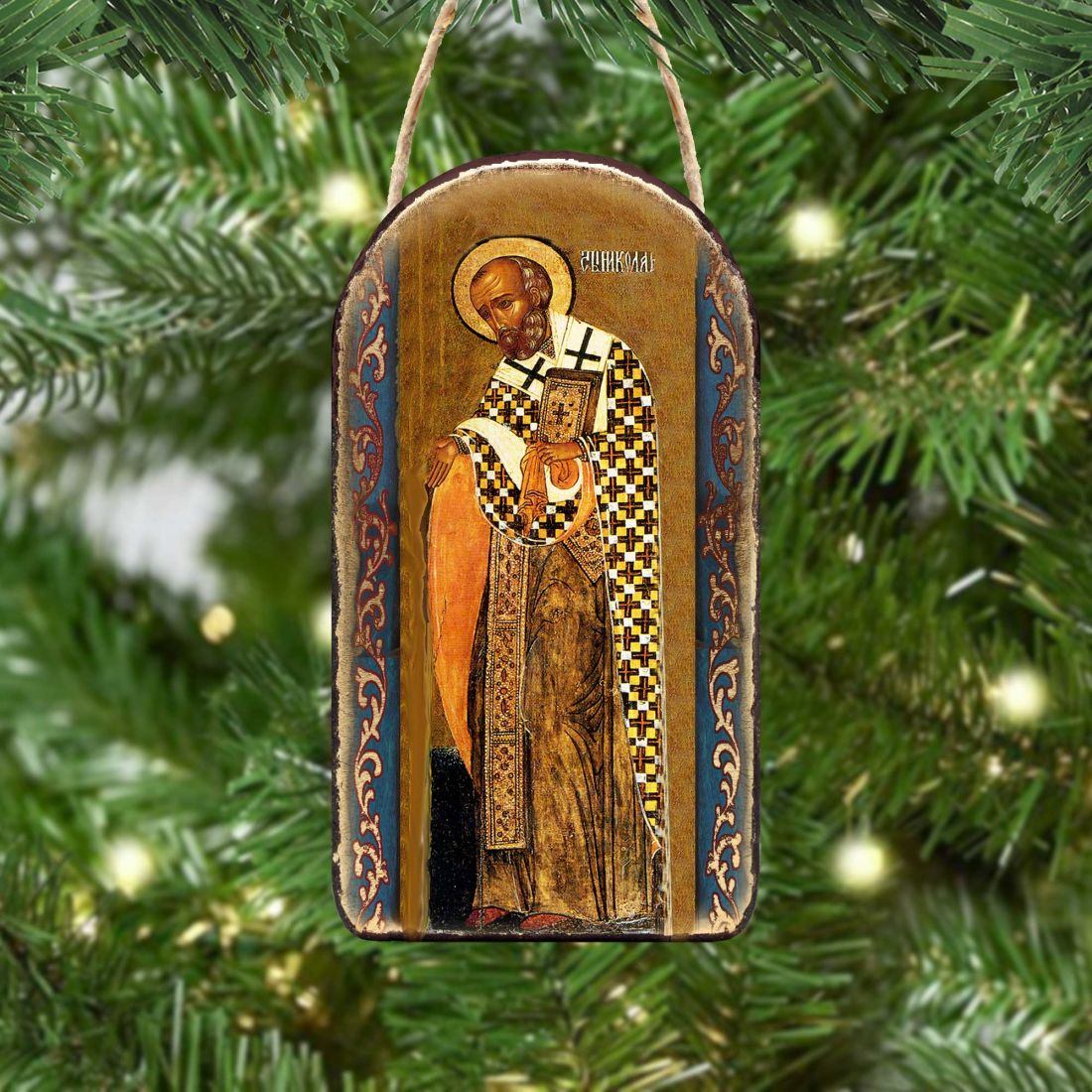Saint Nick Sacred Icon Ornament