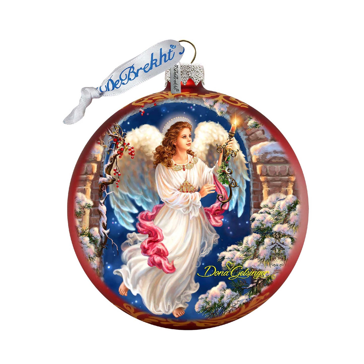 Angel in The Arch - Glass Ornament - Limited Edition