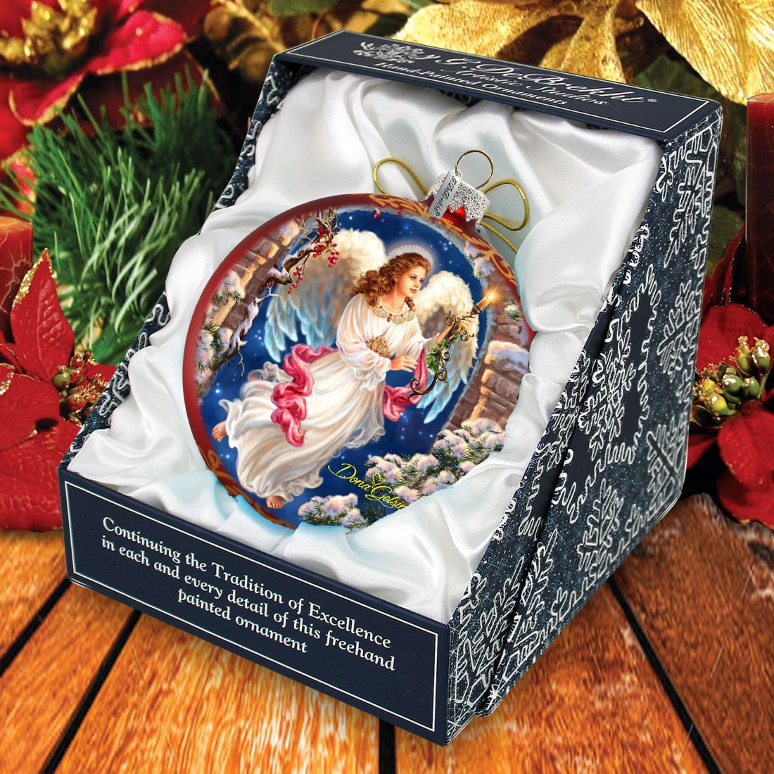 Angel in The Arch - Glass Ornament - Limited Edition