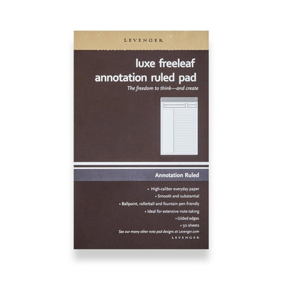 Freeleaf Luxe Annotation Ruled Pads (set of 5)