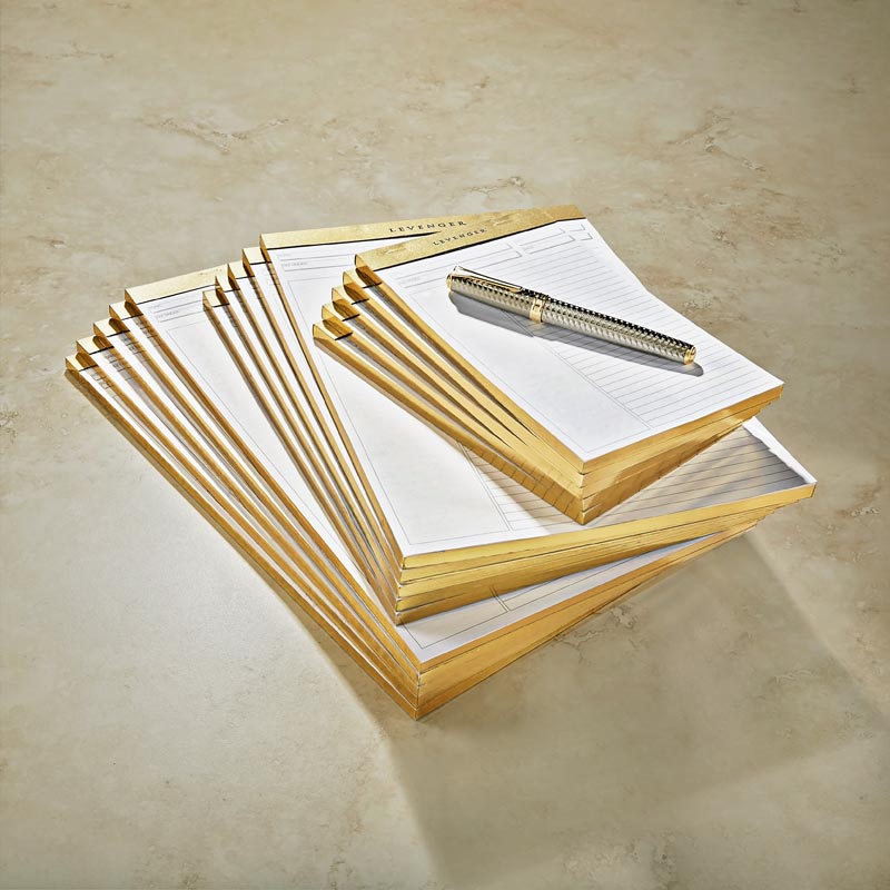 Annotation Ruled Notepads Freeleaf Luxe Annotation Ruled Pads (set of 5) – Mobius Jewelry & Gifts