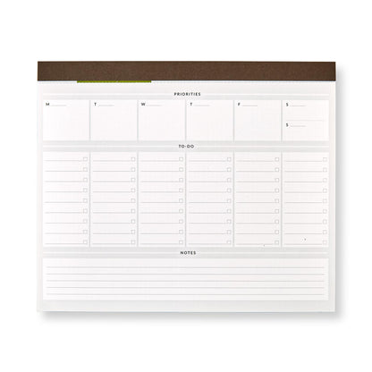 One-Week at a Time Freeleaf Deskpad