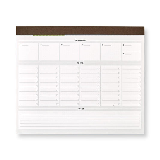 One-Week at a Time Freeleaf Deskpad