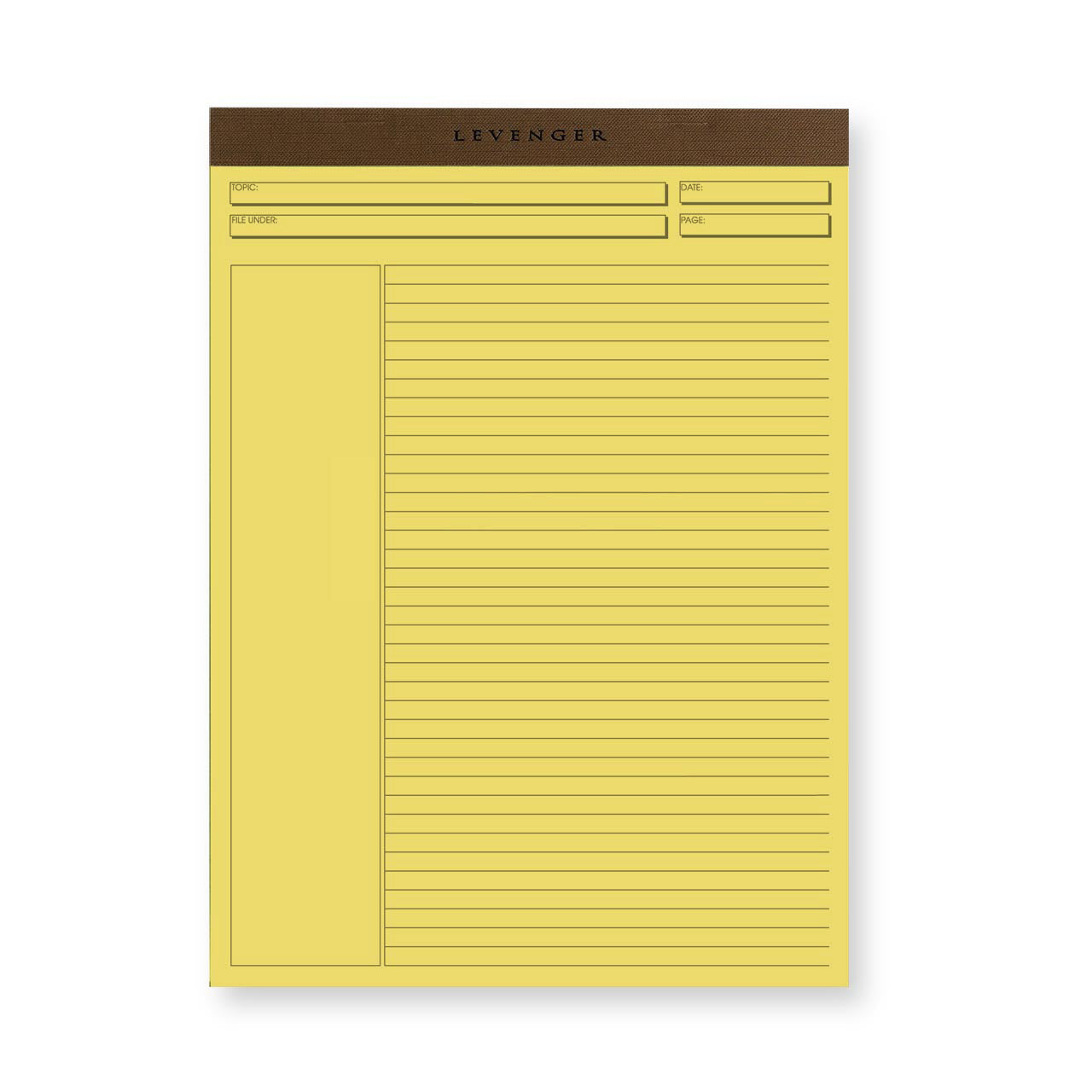 Freeleaf Yellow Annotation Ruled Pads (set of 5) – Mobius Jewelry & Gifts