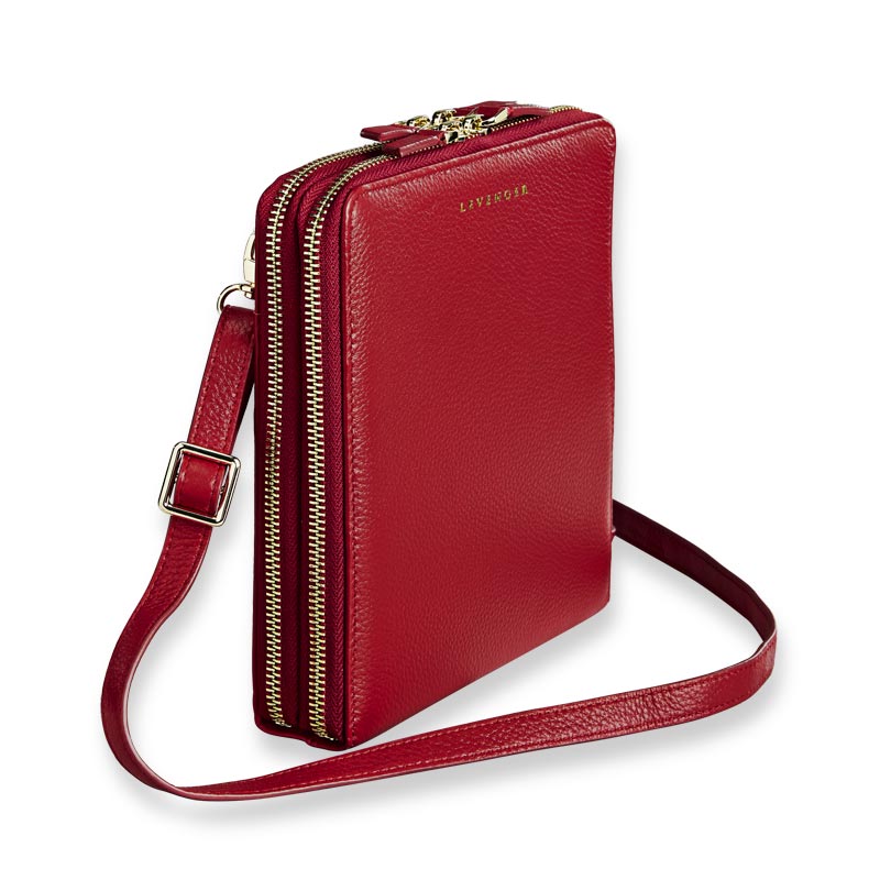 Carrie Plus - Leather Crossbody Bag