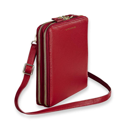 Carrie Plus - Leather Crossbody Bag