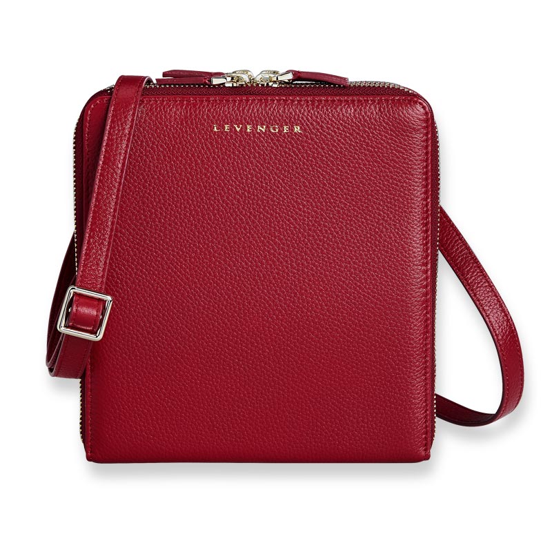 Carrie Plus - Leather Crossbody Bag