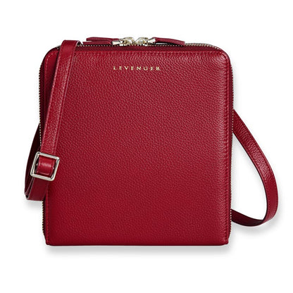 Carrie Plus - Leather Crossbody Bag