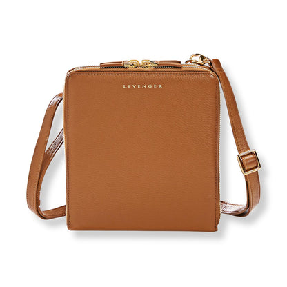 Carrie Plus - Leather Crossbody Bag