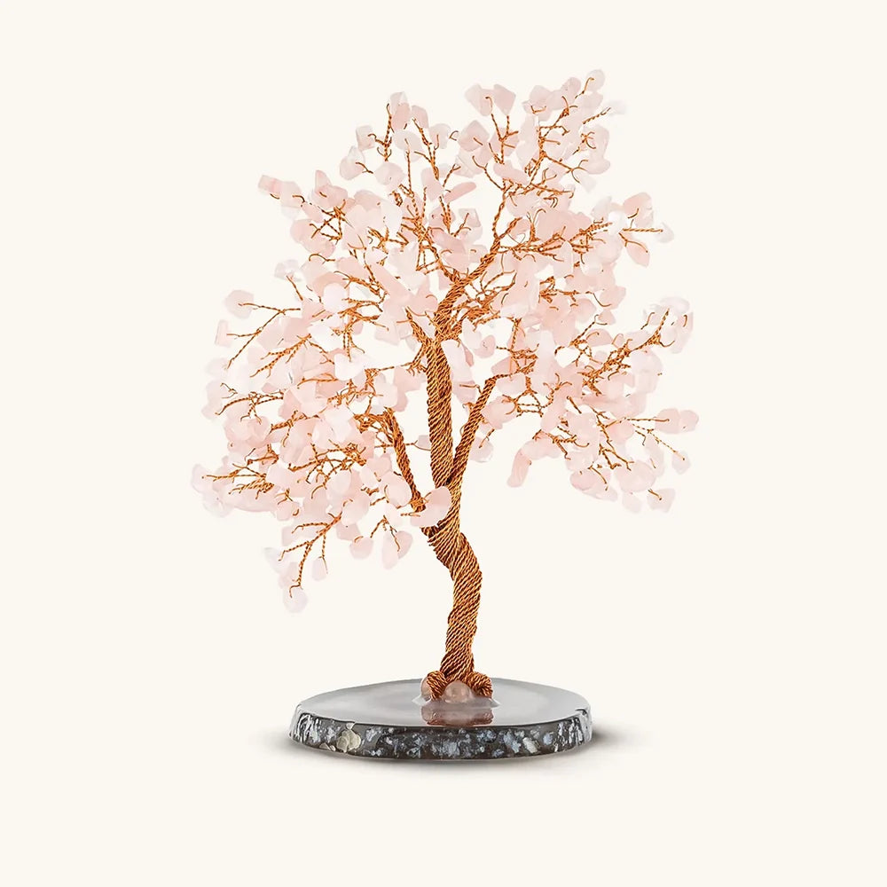 Love Harmony - Rose Quartz Feng Shui Tree