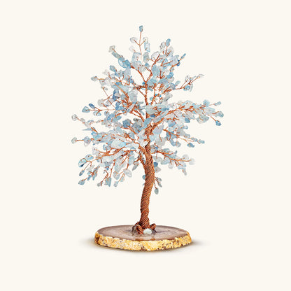 Relaxing Lullaby - Aquamarine Feng Shui Tree