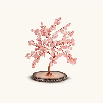 Love Harmony - Rose Quartz Feng Shui Tree