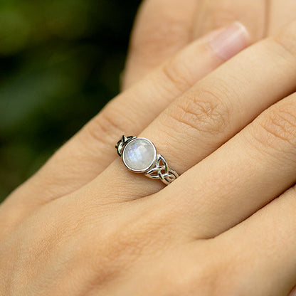 Celtic Mother™ Moonstone Ring