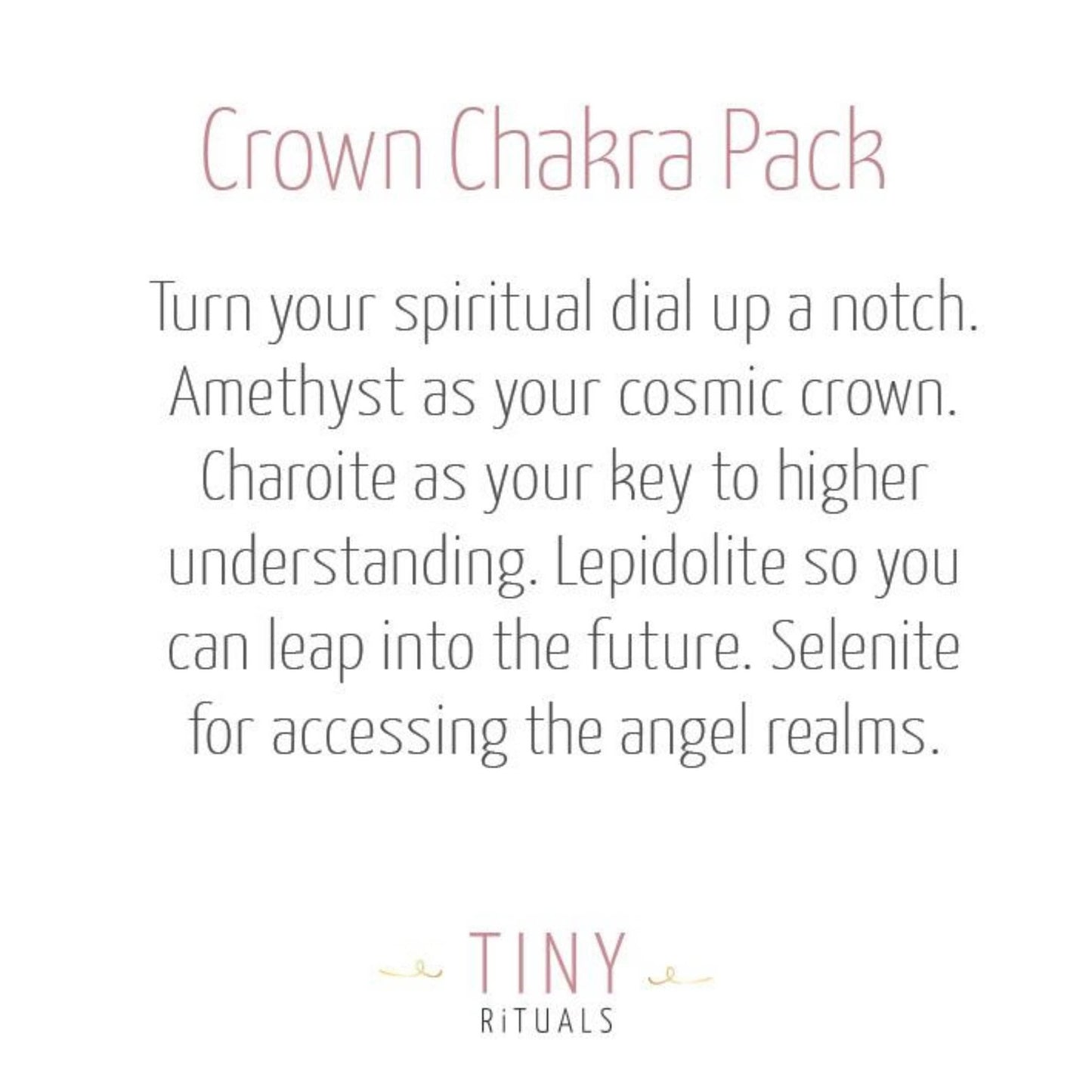 Crown Chakra Pack