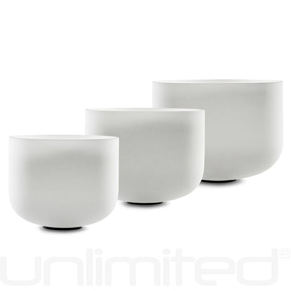 Unlimited Starter Set of 3 Crystal Bowls - E Minor Chord