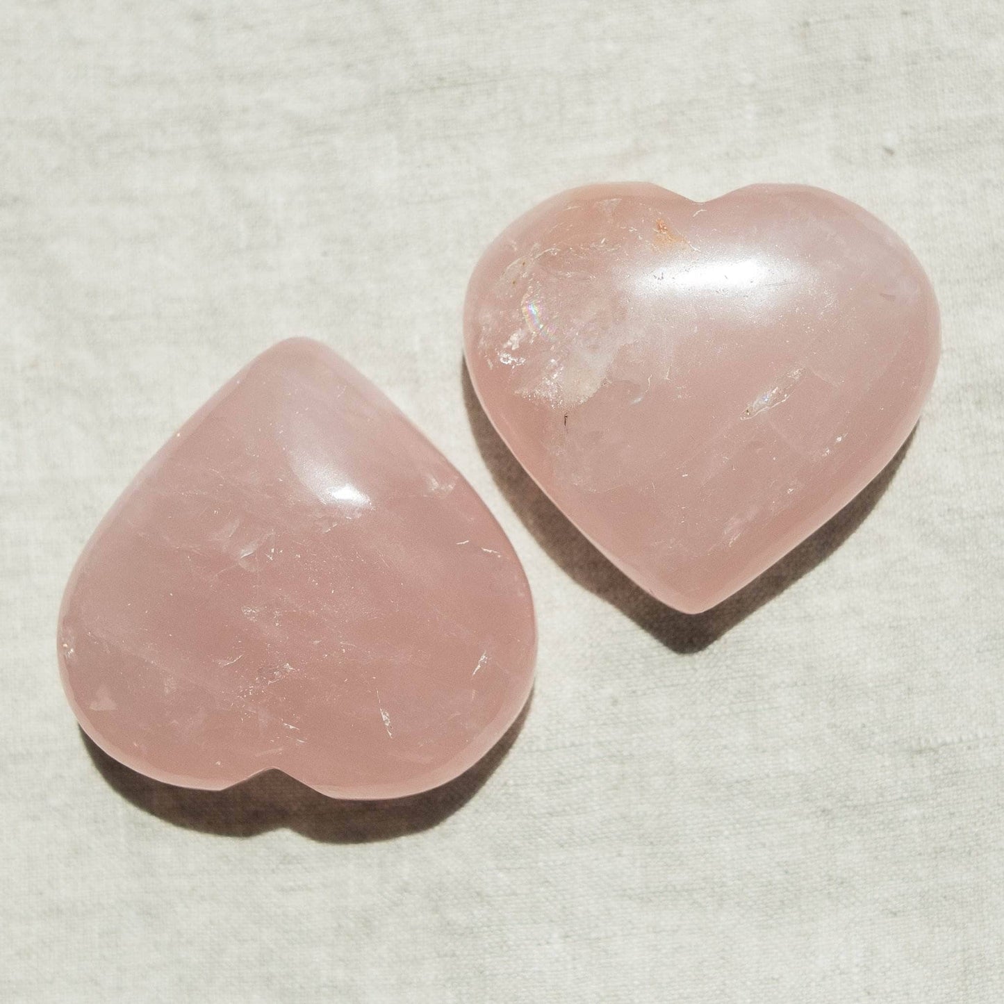 Rose Quartz Heart