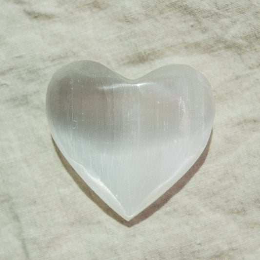 Selenite Heart