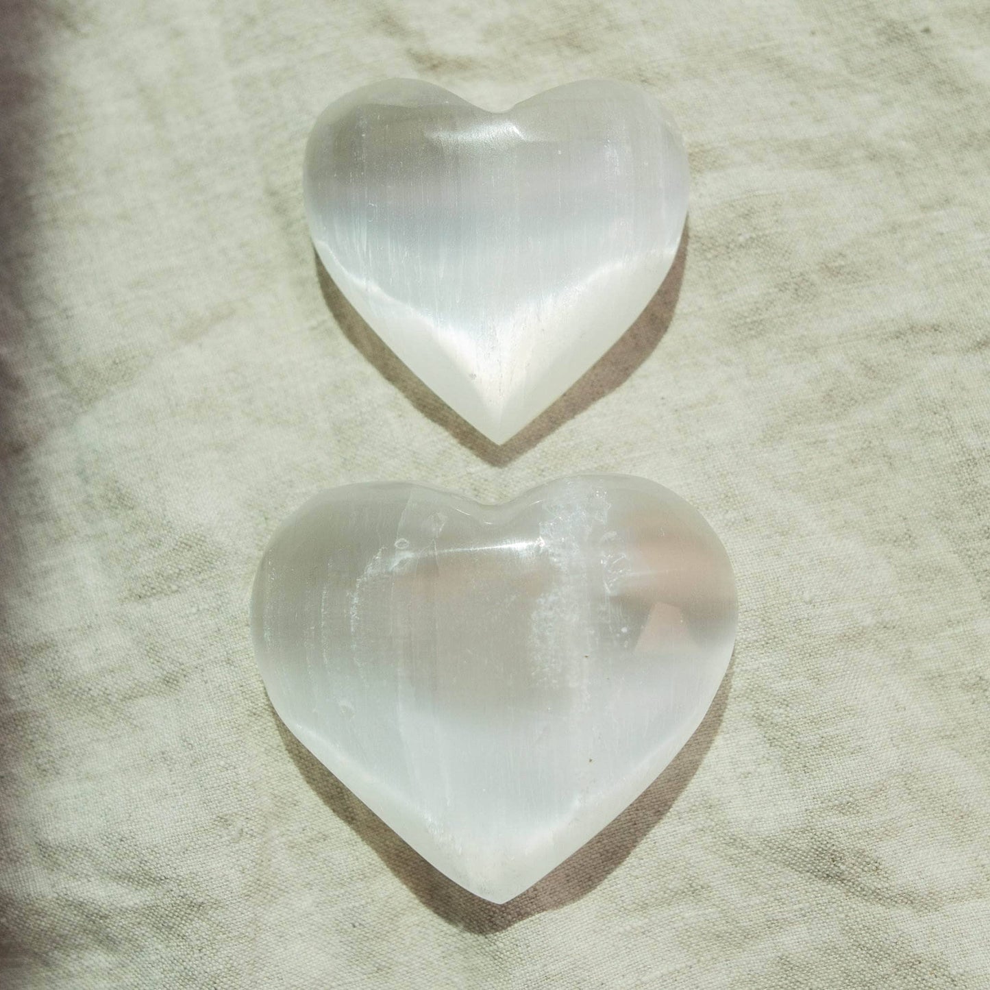 Selenite Heart