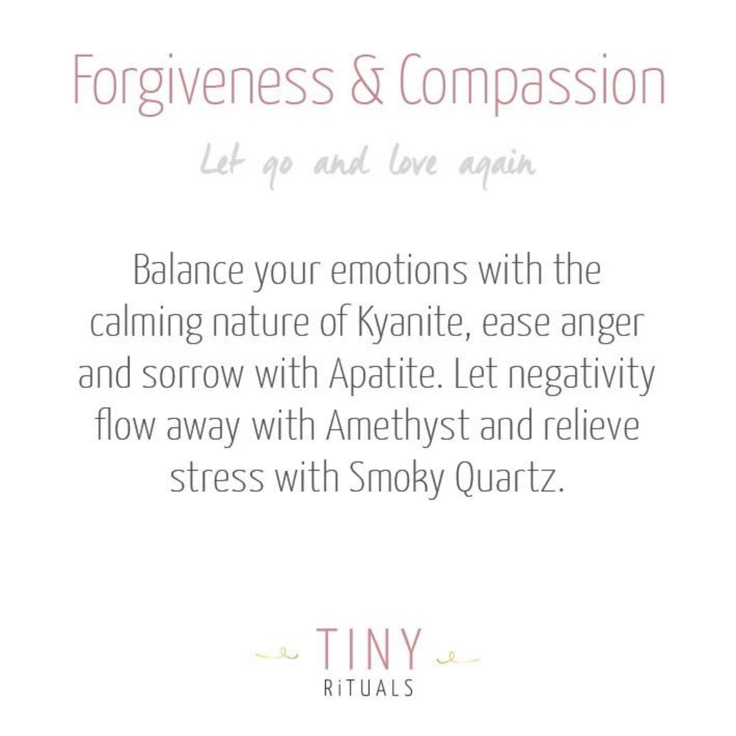 Forgiveness & Compassion Pack Bracelet Set