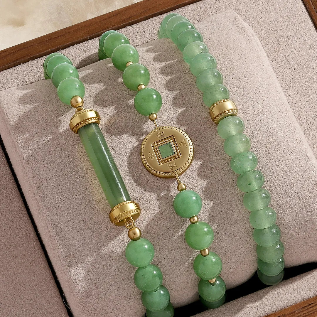 Eternal Dawn Jade Serenity Bracelet