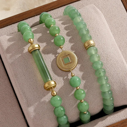 Eternal Dawn Jade Serenity Bracelet