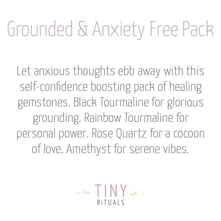 Grounded & Anxiety Free Pack Bracelet Set