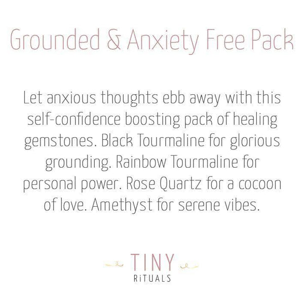 Grounded & Anxiety Free Pack Bracelet Set