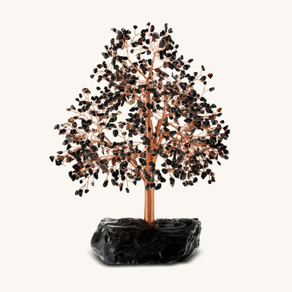 Grounded Awareness Black Onyx Feng Shui Tree