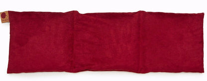 Hot Cherry Triple Square Pillow in Plush Red Ultra-Suede - Hot and Cold Comfort Pack