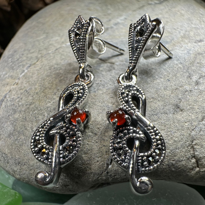 Rhapsody Music Note Earrings