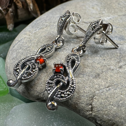 Rhapsody Music Note Earrings