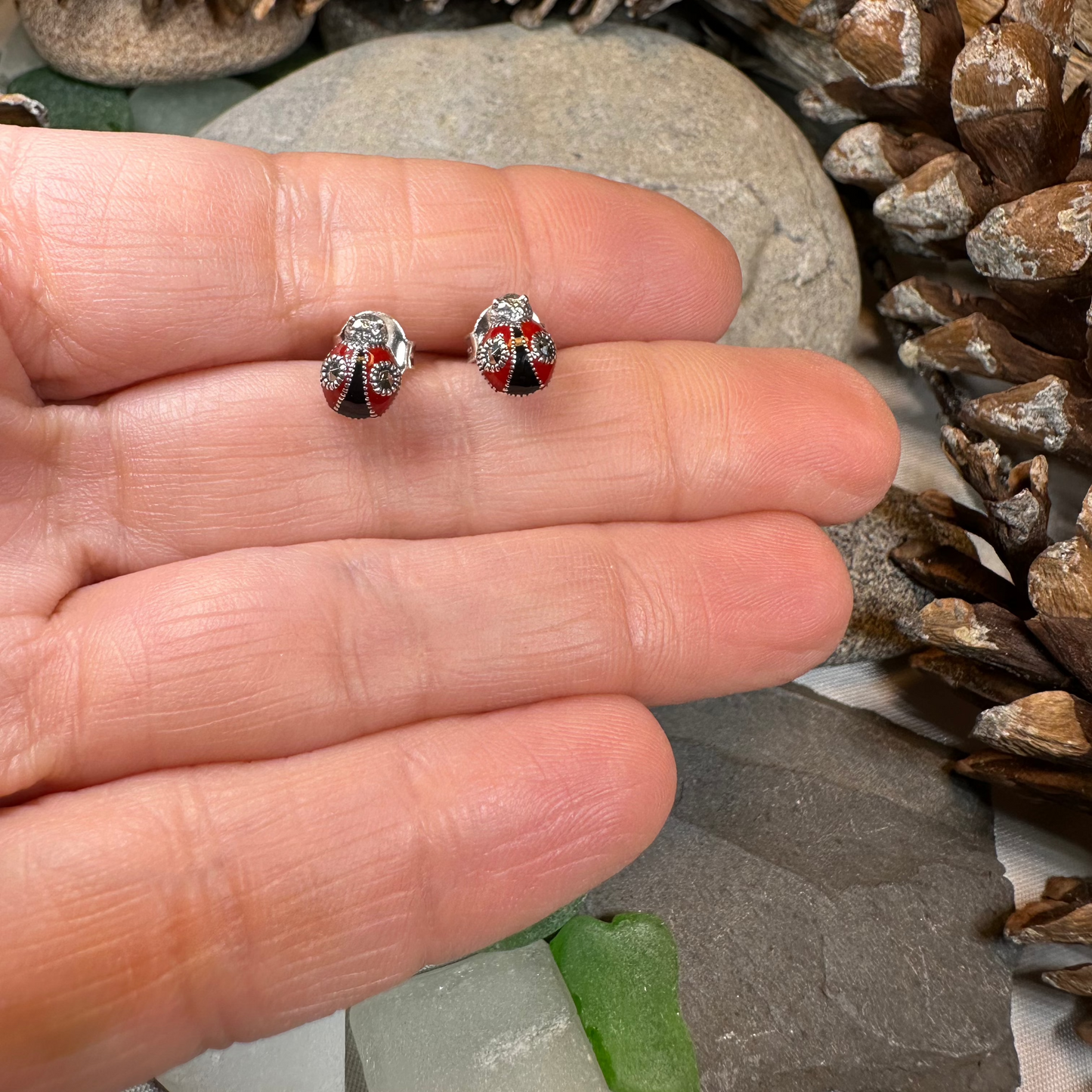 Lucky Ladybug Earrings