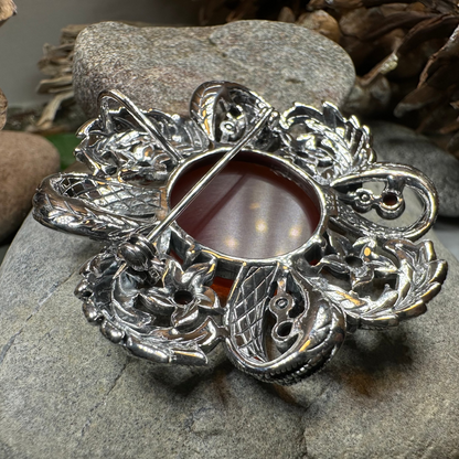 Ríona Celtic Knot Brooch