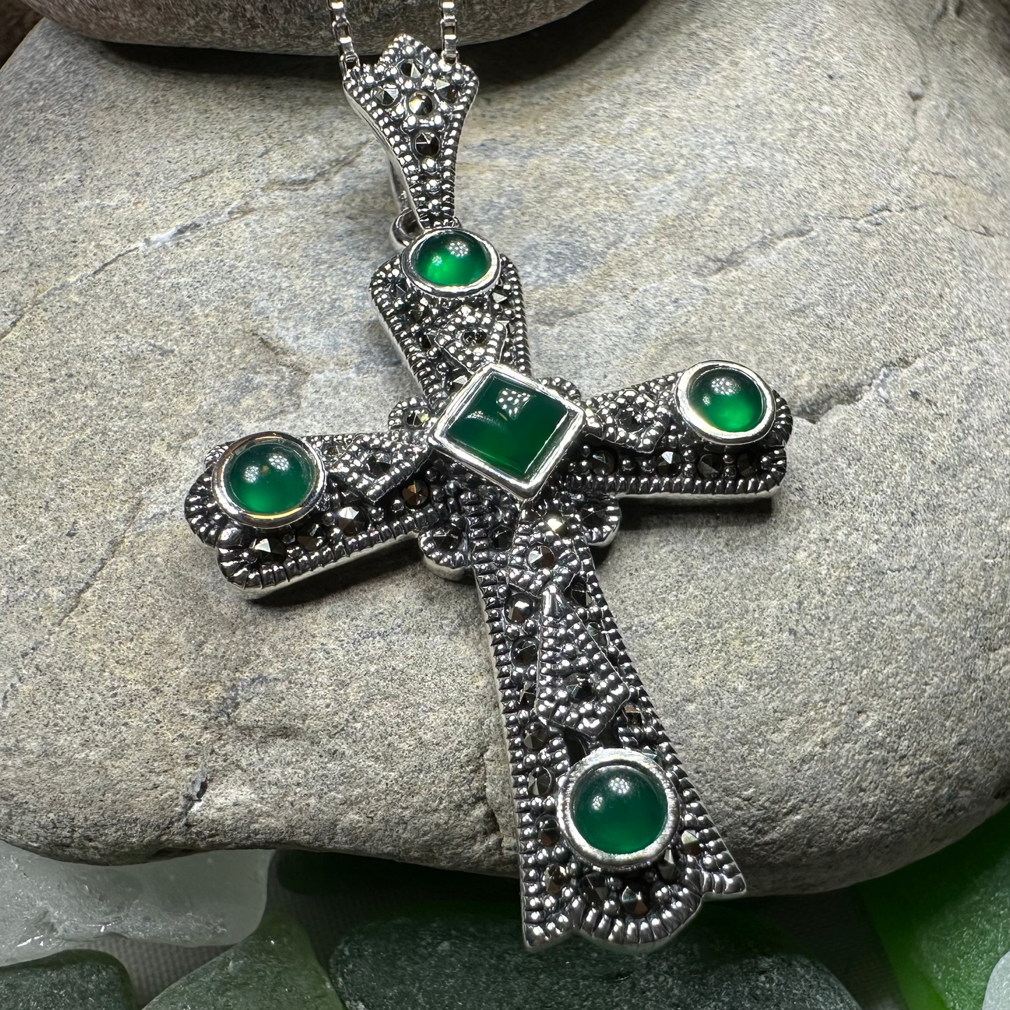 Durrow Celtic Cross Necklace