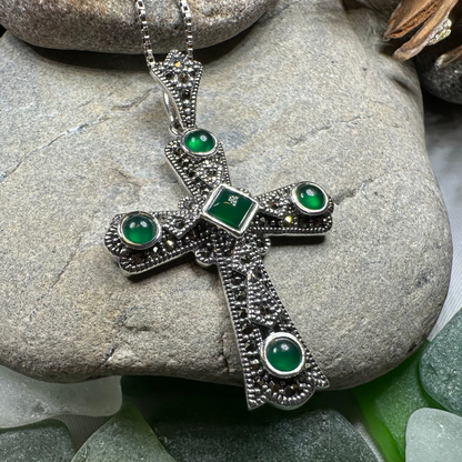 Durrow Celtic Cross Necklace
