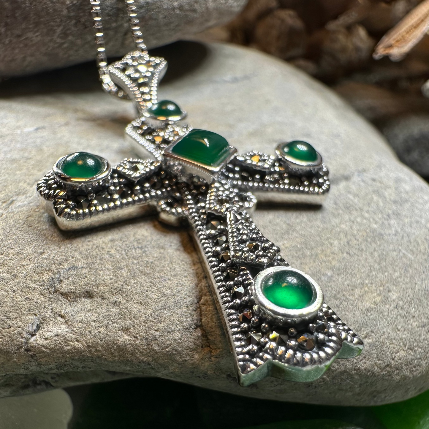 Durrow Celtic Cross Necklace