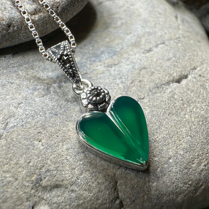 Aubrina Celtic Heart Necklace