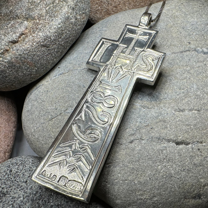 Artisan Irish Penal Crucifix Cross Necklace - Made in Ireland