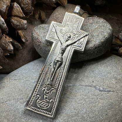 Artisan Irish Penal Crucifix Cross Necklace - Made in Ireland
